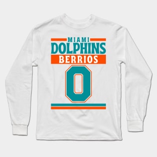 Miami Dolphins Berrios 0 Edition 3 Long Sleeve T-Shirt